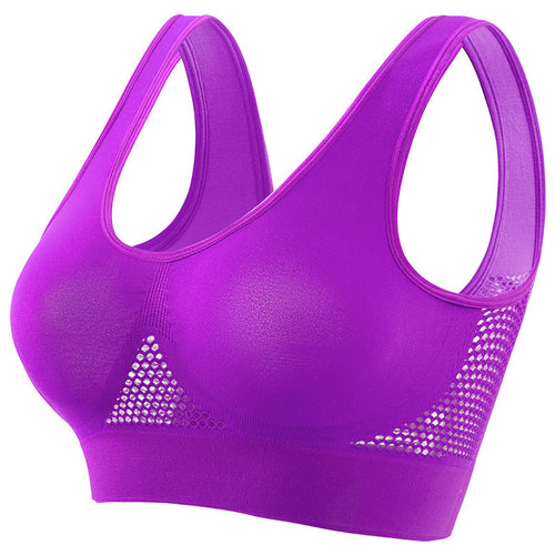 Women's Small Chest Push-up Workout Bra, Sizes Small - 5XL