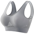 Plus Size Women's Small Chest Push-up Workout Bra